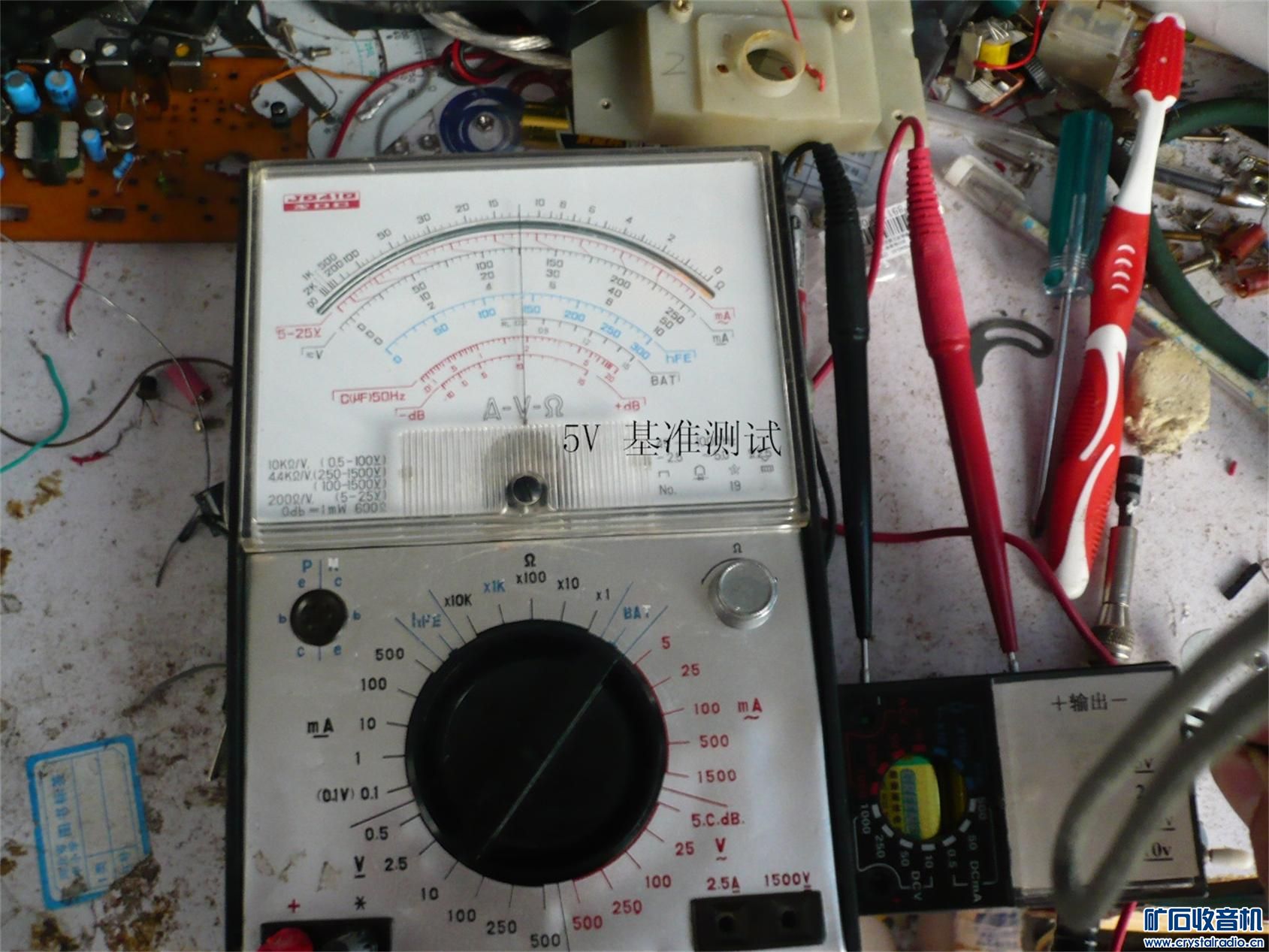 JD 410万用表的修复 - 〓仪器表调修区〓 - 矿石收音机论坛